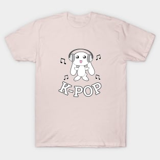 K-pop Bunny Design T-Shirt